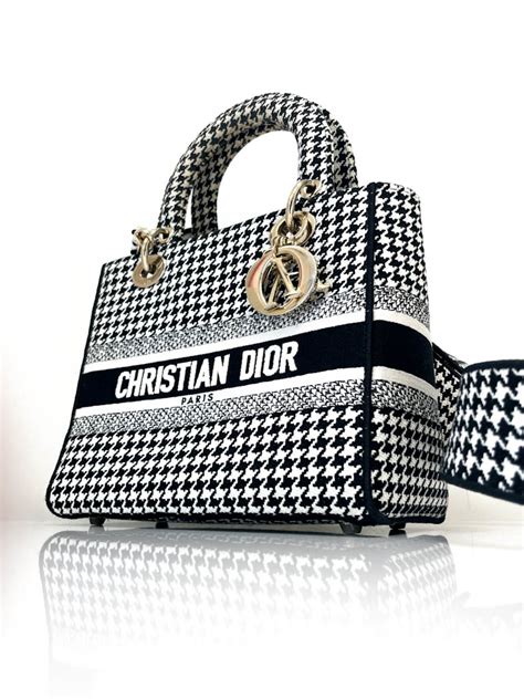 lady dior houndstooth bag|dior bags for women.